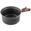 Oala si tigaie turistica, camping, aluminiu, cu accesorii, set 8 piese, NEO 