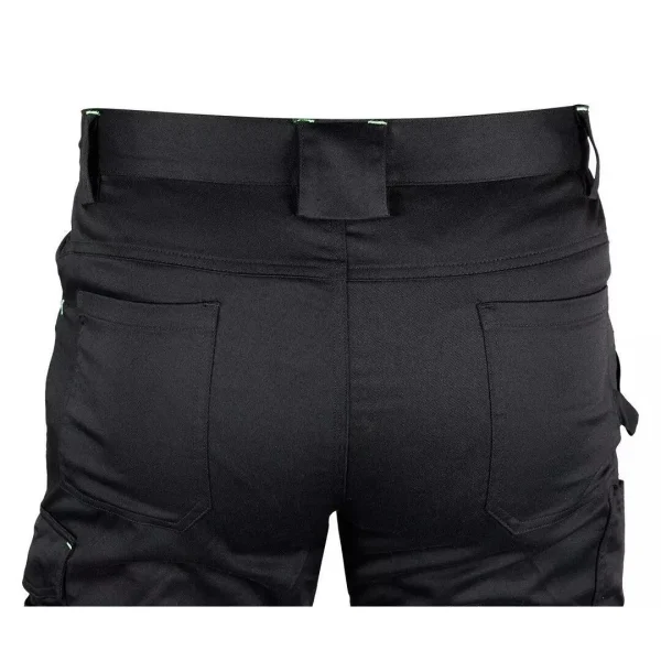 Pantaloni de lucru, bumbac, poliester, intariri genunchi, model Mix&Match, negru, marimea XL/54