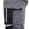 Pantaloni de lucru, bumbac, poliester, intariri genunchi, model Mix&Match, gri, marimea L/52, NEO