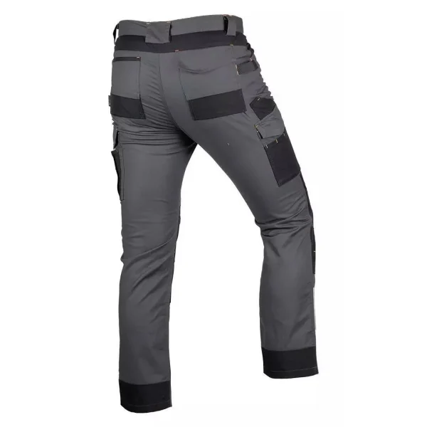 Pantaloni de lucru, poliester, bumbac, intariri genunchi, model Mix&Match, gri, marimea M/50, NEO