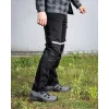 Pantaloni de lucru, bumbac, poliester, intariri genunchi, model Mix&Match, negru, marimea L/52