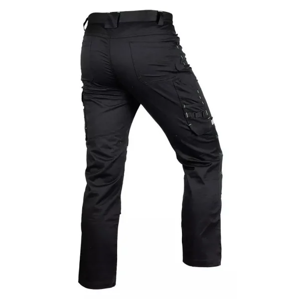 Pantaloni de lucru, bumbac, poliester, intariri genunchi, model Mix&Match, negru, marimea L/52