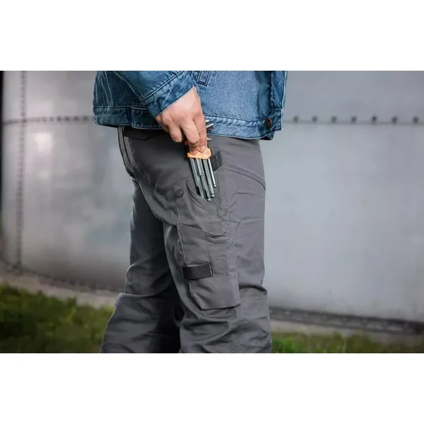 Pantaloni de lucru, bumbac si poliester, model Mix&Match, gri, marimea XL/54, NEO