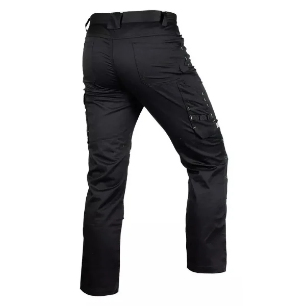 Pantaloni de lucru, bumbac, poliester, intariri genunchi, model Mix&Match, negru, marimea XXL/56