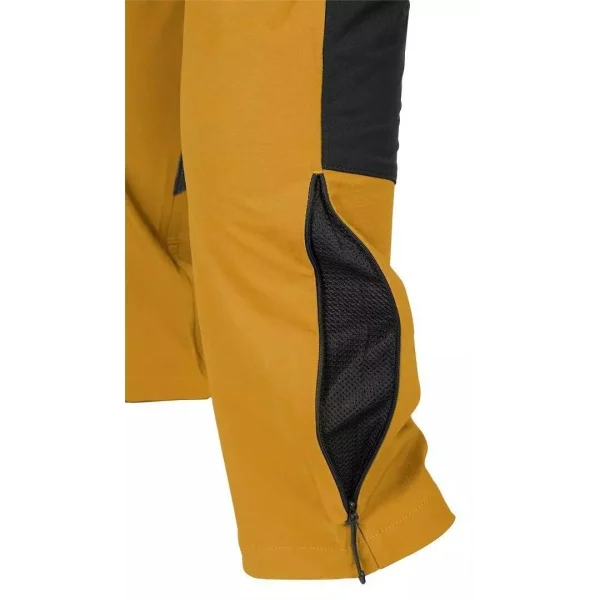 Pantaloni de lucru, elastici, nylon, model Outdoor, galben mustar, marimea L/52, NEO
