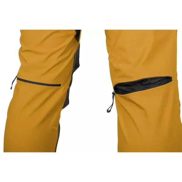 Pantaloni de lucru, elastici, nylon, model Outdoor, galben mustar, marimea L/52, NEO