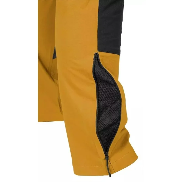 Pantaloni de lucru, elastici, nylon, model Outdoor, galben mustar, marimea XL/54, NEO