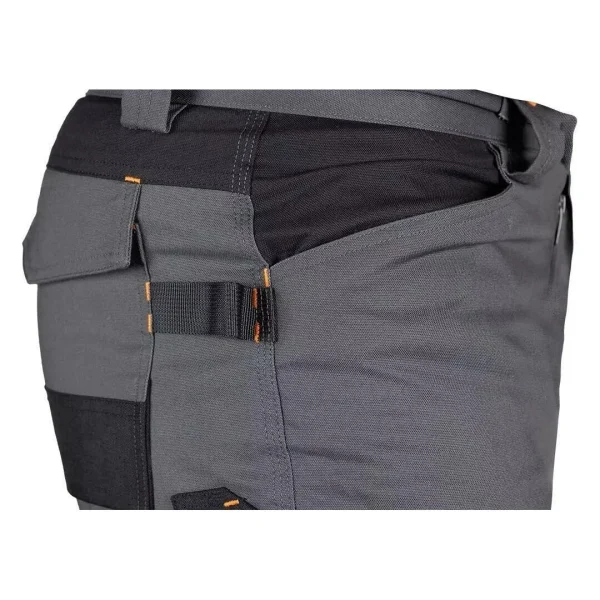 Pantaloni de lucru, poliester, bumbac, intariri genunchi, model Mix&Match, gri, marimea L/52, NEO