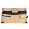 Pantaloni de lucru, poliester si bumbac, cu intariri pentru genunchi, model Mix&Match, bej, marimea XXL/56, NEO