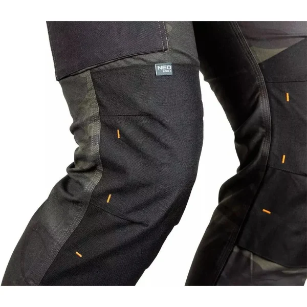 Pantaloni de lucru, poliester, bumbac, model Mix&Match, camuflaj verde inchis, marimea M/50