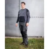 Pantaloni de lucru, poliester, bumbac, intariri genunchi, model Mix&Match, gri, marimea XXL/56, NEO