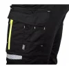 Pantaloni de lucru, reflectorizanti, negru si galben, model Hi-Vis, marimea XL/54, NEO