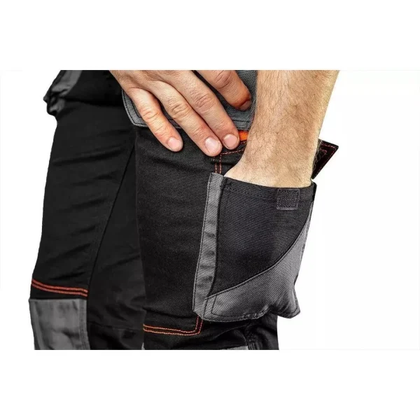 Pantaloni de lucru slim fit, cu curea, model HD, marimea L/52, NEO