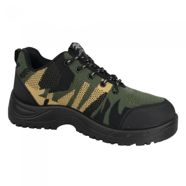 Pantofi de lucru, SB, SRC, Fly-knit, bombeu metalic, camuflaj, marimea 42, ART.MAS