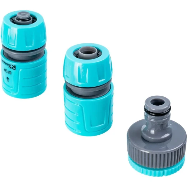 Pistol stropit gradina, tip dus, 9 moduri, plastic, cu accesorii, Richmann 