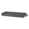 Placa gratar, fonta, dreptunghiulara, 2 fete, 50.5x23.5 cm, MagicHome