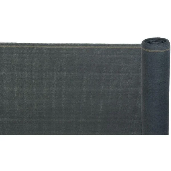 Plasa de umbrire, HDPE, UV, 150 g/mp, grad umbrire 90%, antracit, 1.2x10 m, Strend Pro