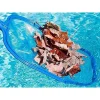 Minciog de suprafata pentru curatare piscina, fara coada