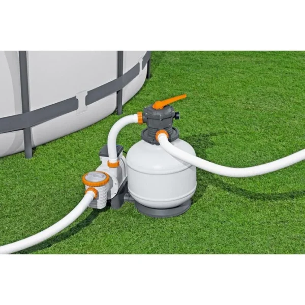 Pompa filtrare cu nisip pentru piscina, 11355 l/h, Bestway FlowClear