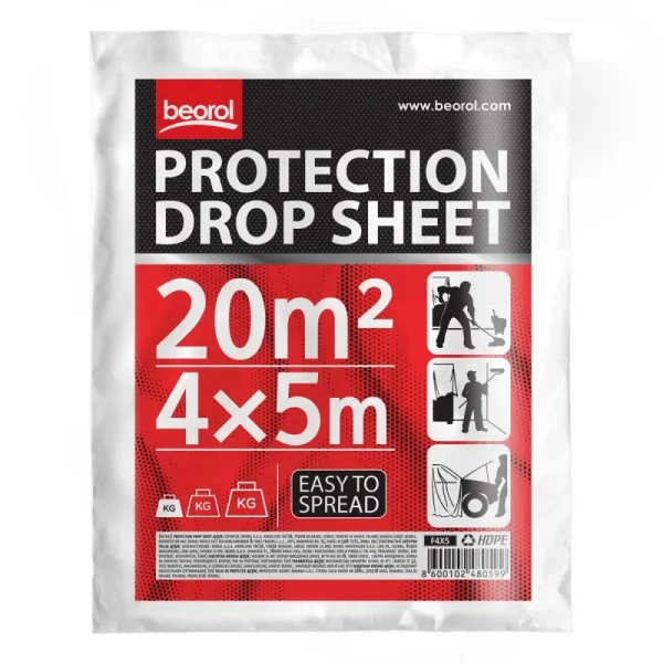 Rola cu gratar 23 cm/47 mm, poliamid + folie acoperire/protectie, 20 mp, Beorol