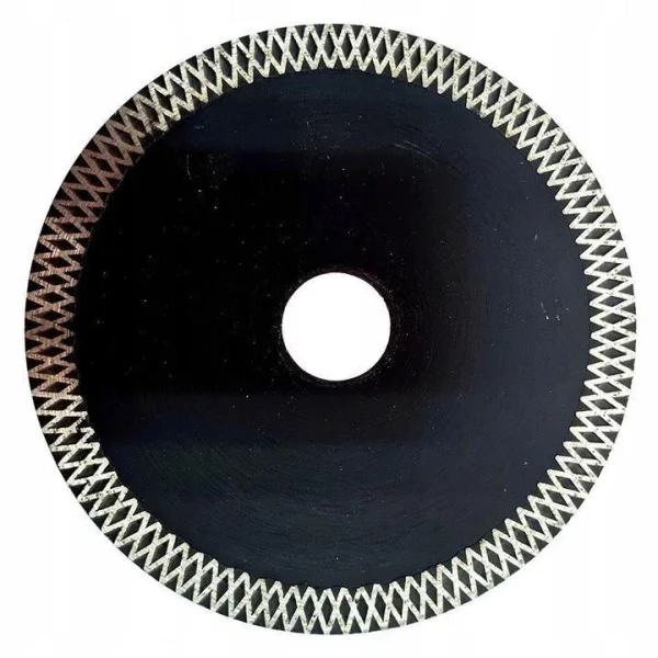 Set 2 discuri diamantate turbo subtire, dublu segmentat, placi ceramice, taiere umeda si uscata, 125x10x20x22.23 mm, Richmann Exclusive