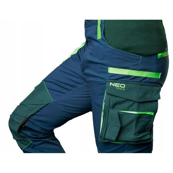Set imbracaminte de protectie, model Premium, bumbac/poliester/elastan, bleumarin, marime M/50, NEO
