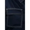Pantaloni de lucru cu pieptar, salopeta, jacheta, bleumarin, model Twill, marimea S, NEO