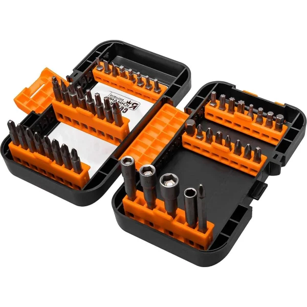 Set varfuri, biti, cu adaptor magnetic, 45 buc, 25 mm, Richmann Exclusive