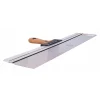 Spaclu inox fatade, 68x10 cm x 0.5 mm, maner pluta, Olejnik