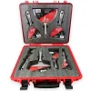 Spacluri inox profesionale, monobloc, set 5 buc, cu razuitor, spatula multifunctionala, geanta, Olejnik