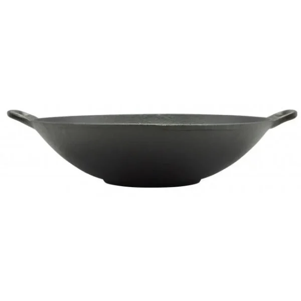 Vas de fonta tip Wok, 37x10 cm, Perfect Home 