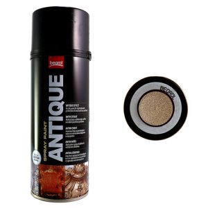 Vopsea spray acrilic foarte groasa cu efect antic bronz