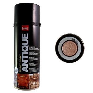 Vopsea spray acrilic foarte groasa cu efect antic rosiatic