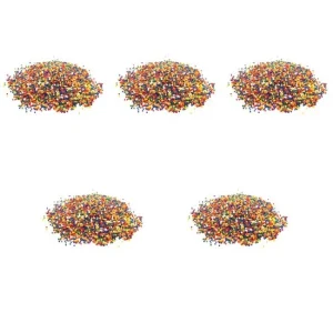 Set 5 bile decorative hidrogel, pentru udarea plantelor, multicolor, 5 g