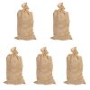 Set 5 saci iuta naturala cu snur