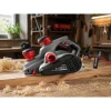 Rindea electrica, profesionala, pentru tamplarie, rindeluit grinzi, scanduri si lemn masiv, 1300 W, 110 mm / 3.5 mm, 16000 rpm, Graphite