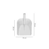 Set 5 lopeti profi, cu coada lemn, 24x28 cm