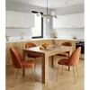 Scaun bucatarie/living, Artool, Inca, catifea aramie, picioare metal auriu, 49x55x78 cm