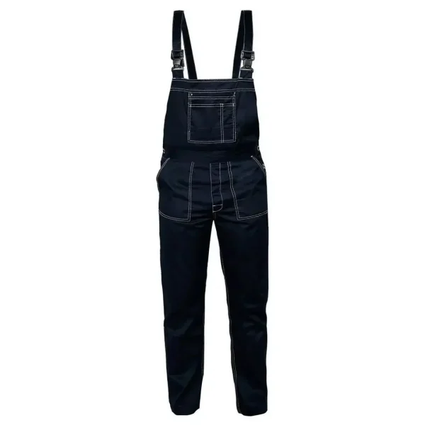 Pantaloni de lucru cu pieptar, salopeta, jacheta, bleumarin, model Twill, marimea M, NEO