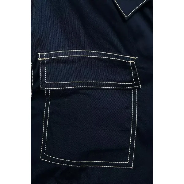 Pantaloni de lucru cu pieptar, salopeta, jacheta, bleumarin, model Twill, marimea M, NEO