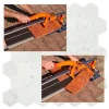 Masina de taiat gresie si faianta, aparat profesional, dispozitiv cu rulmenti, 60 cm, cu genunchiere si gletiera cu zimti, Richmann Exclusive