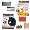 Disc diamantat turbo subtire, placi ceramice, taiere umeda si uscata, 180 mm/22.23 mm, Richmann Exclusive