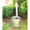 Soba pentru ceaun/tuci, inox, burlan, cot, 31x51 cm, vas 6/8/10 L, Perfect Home