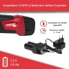 Foarfeca electrica de gradina, cu acumulator 1.5 Ah, incarcator 7.2 V, maner telescopic, Strend Pro