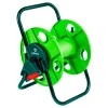 Tambur, rola, pentru furtun gradina, 1/2"-45 m, 3/4"-15 m, Verto 