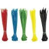 Coliere plastic multicolore, 200 bucati, 150x2.5 mm, Strend Pro