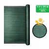 Plasa de umbrire, HDPE, 140 g/mp, grad de umbrire 85%, verde, 1.5x25 m
