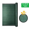 Plasa de umbrire, HDPE, 140 g/mp, grad de umbrire 85%, verde, 2x25 m