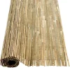 Gard/paravan din bambus natural, 5x2 m
