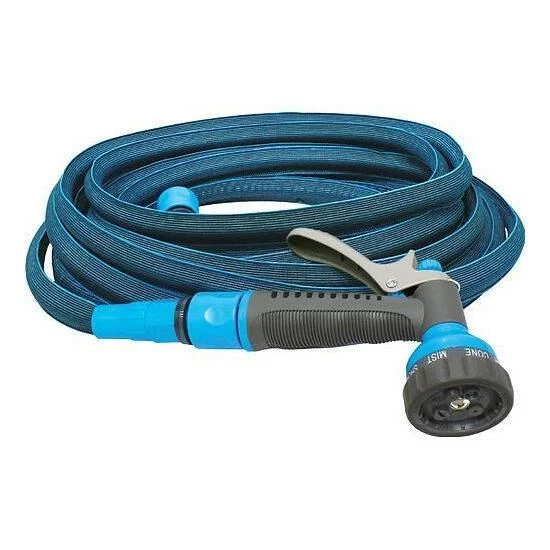 Furtun extensibil cu pistol de stropit, 1/2", 15-30 m, Aquacraft